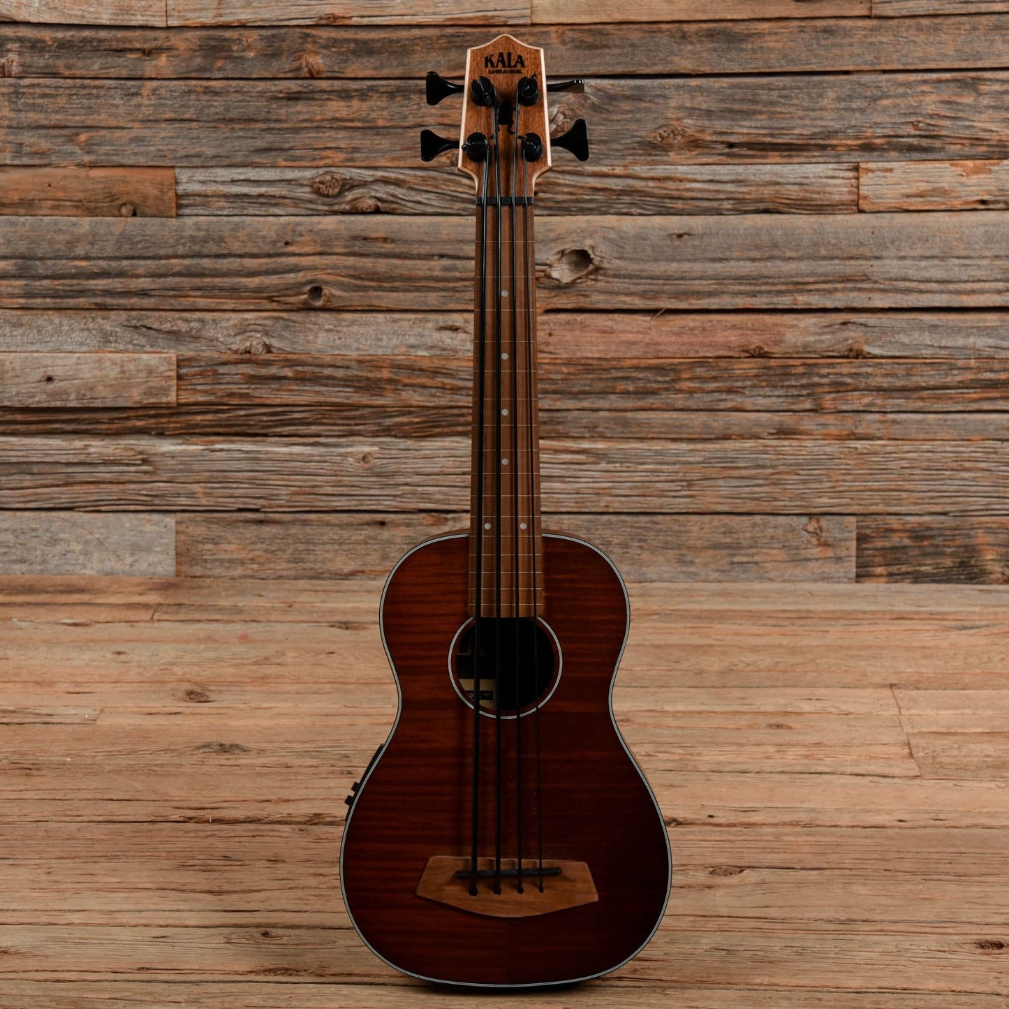 Kala U-Bass-EM-FL Brown Bass Guitars / 4-String