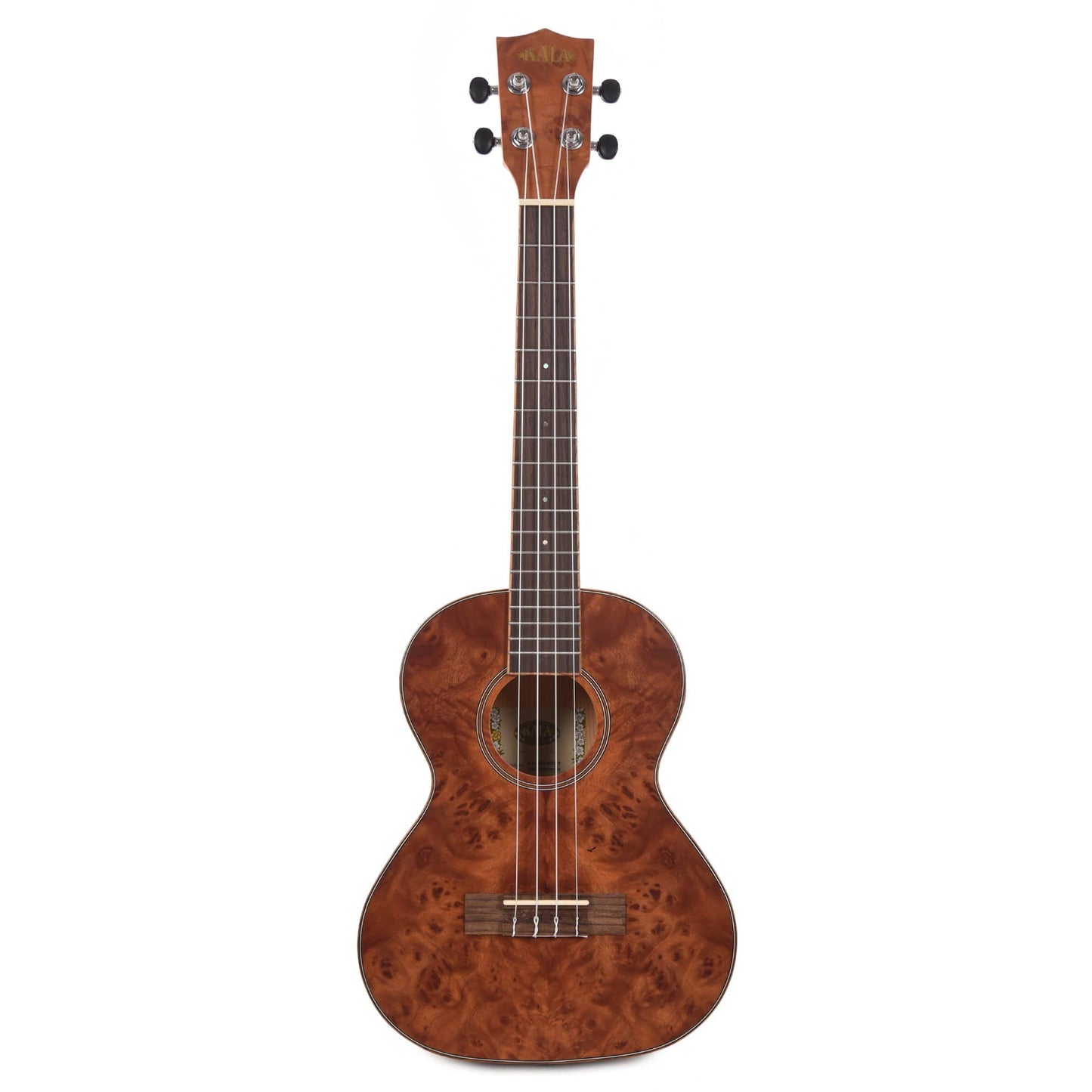 Kala Chocolate Exotic Burl Tenor Ukulele Folk Instruments / Ukuleles
