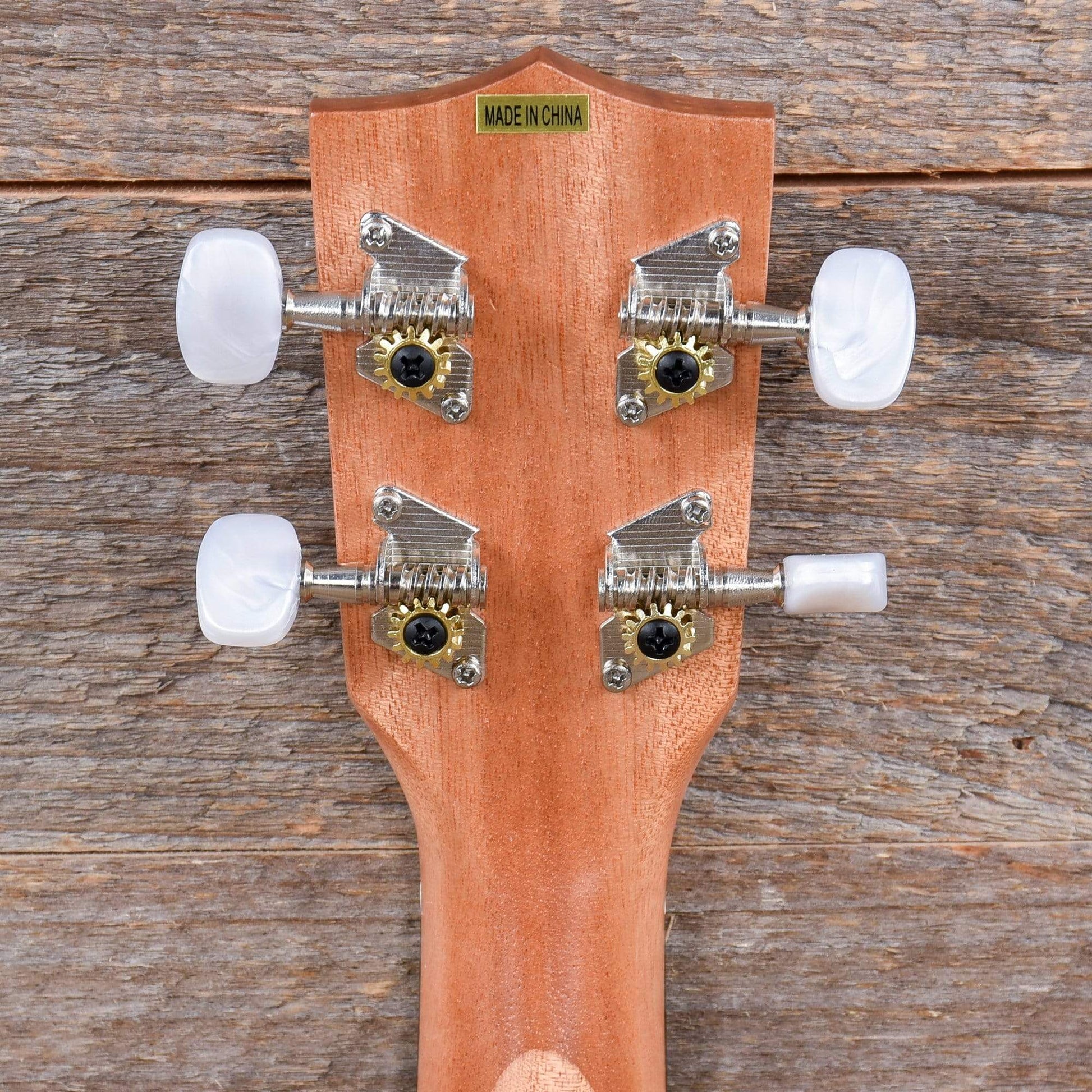 Kala KA-15S-H1 Soprano Ukulele Satin Mahogany Hawaiian Island Laser Folk Instruments / Ukuleles