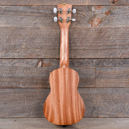 Kala KA-15S-H2 Soprano Ukulele Satin Mahogany Hawaiian Island Laser w/Tattoo Folk Instruments / Ukuleles