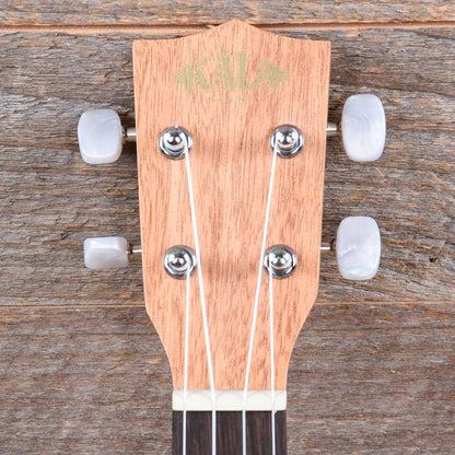 Kala KA-15S-H2 Soprano Ukulele Satin Mahogany Hawaiian Island Laser w/Tattoo Folk Instruments / Ukuleles