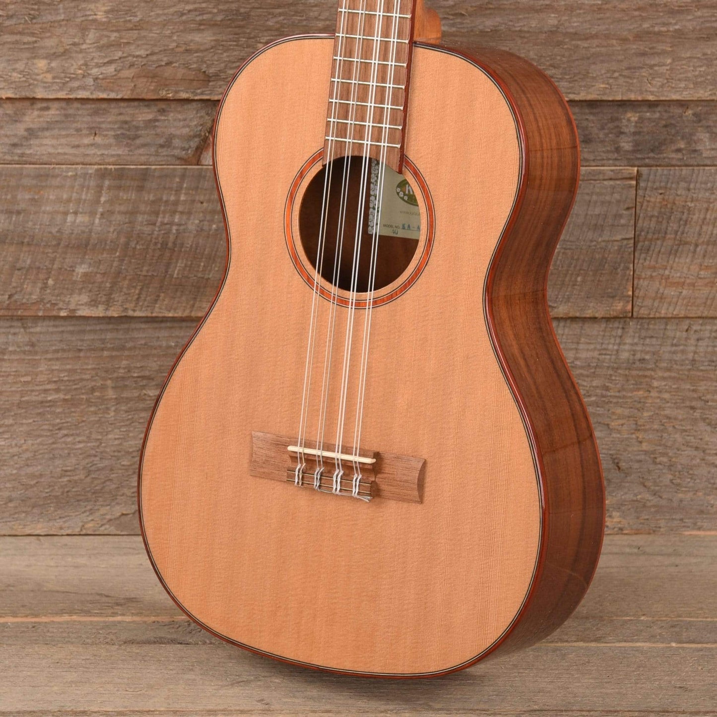 Kala KA-ABP8-CTG Baritone Ukulele Gloss Solid Cedar/Acacia 8-String Folk Instruments / Ukuleles