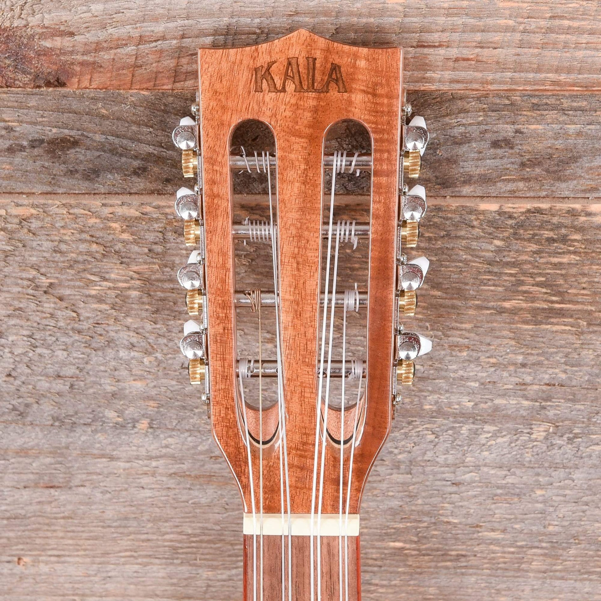 Kala KA-ABP8-CTG Baritone Ukulele Gloss Solid Cedar/Acacia 8-String Folk Instruments / Ukuleles