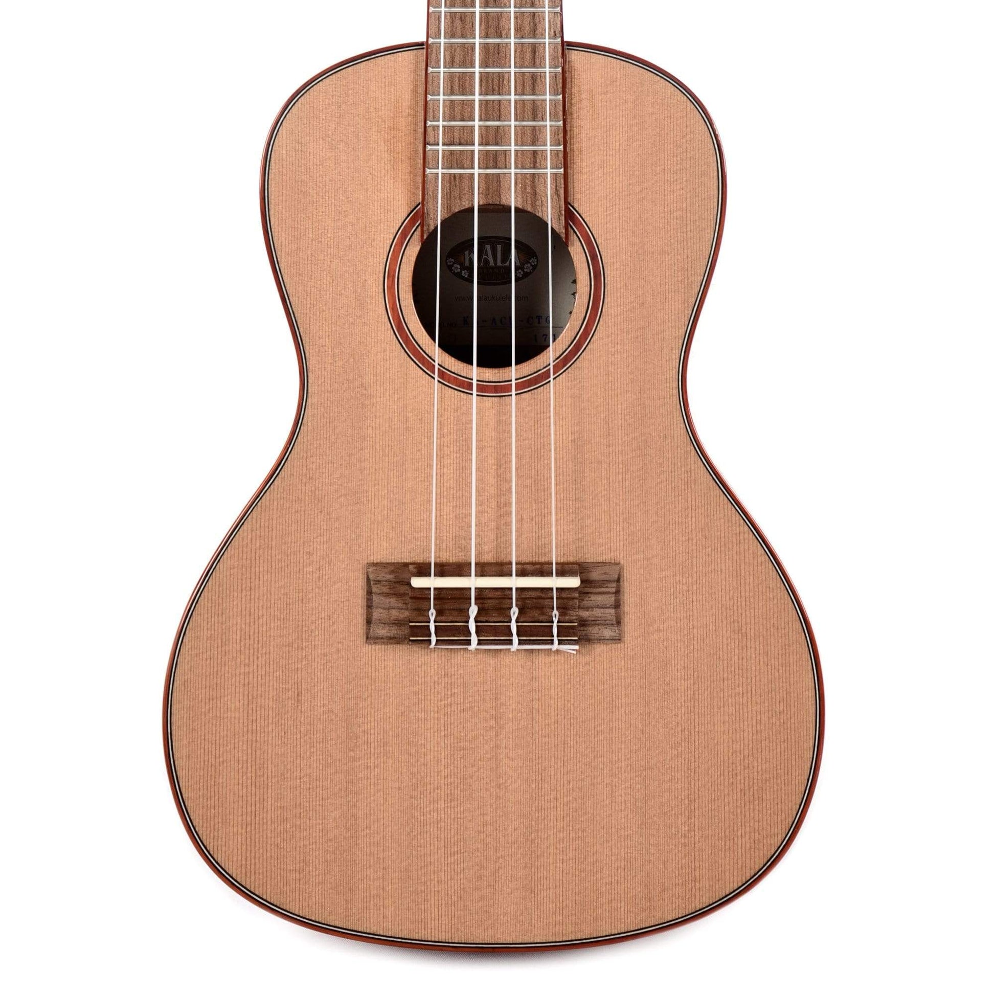Kala KA-ACP-CTG Concert Ukulele Gloss Solid Cedar/Acacia Folk Instruments / Ukuleles