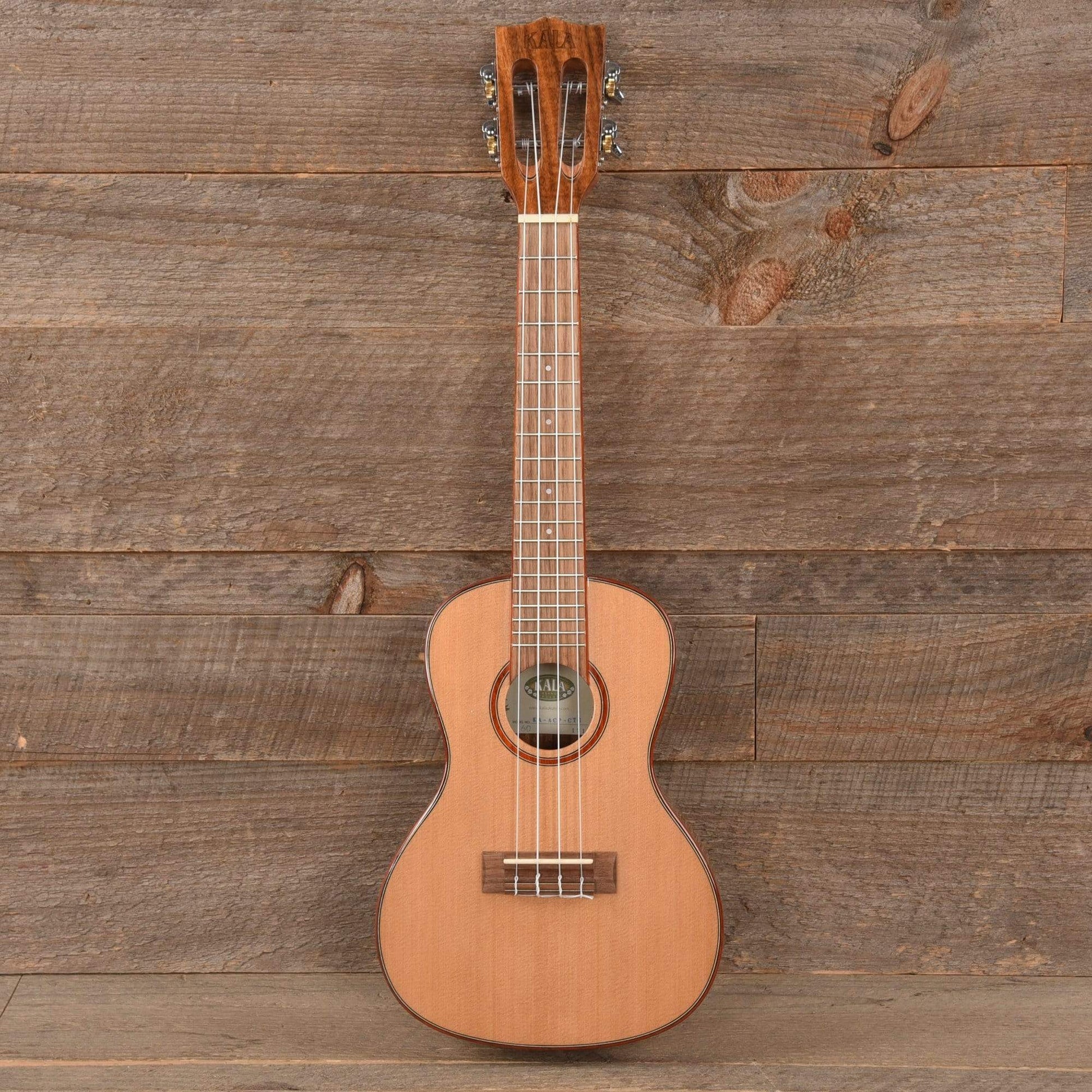 Kala KA-ACP-CTG Concert Ukulele Gloss Solid Cedar/Acacia Folk Instruments / Ukuleles