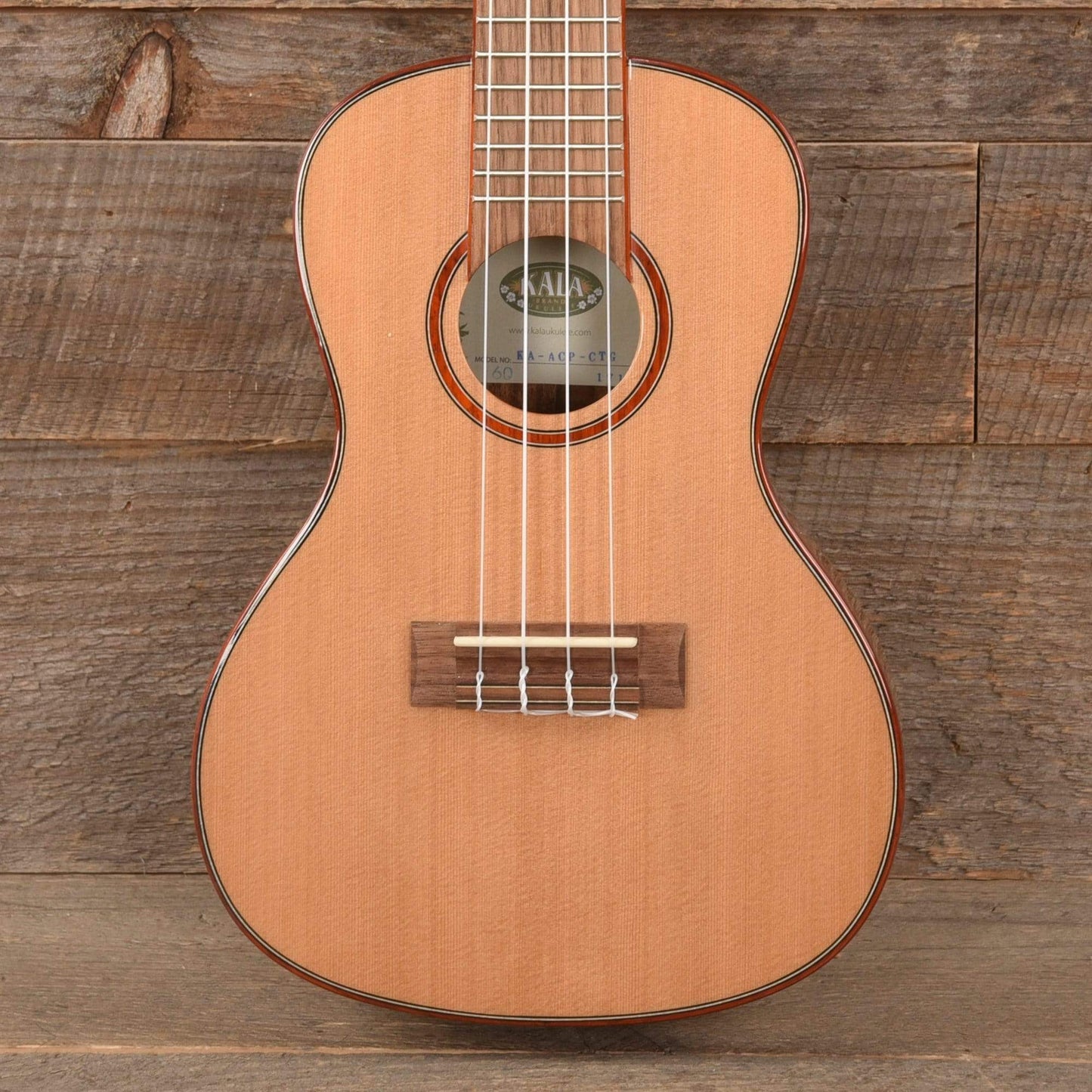Kala KA-ACP-CTG Concert Ukulele Gloss Solid Cedar/Acacia Folk Instruments / Ukuleles