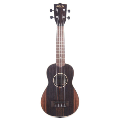 Kala KA-EBY-S Soprano Ukulele Satin Striped Ebony Folk Instruments / Ukuleles