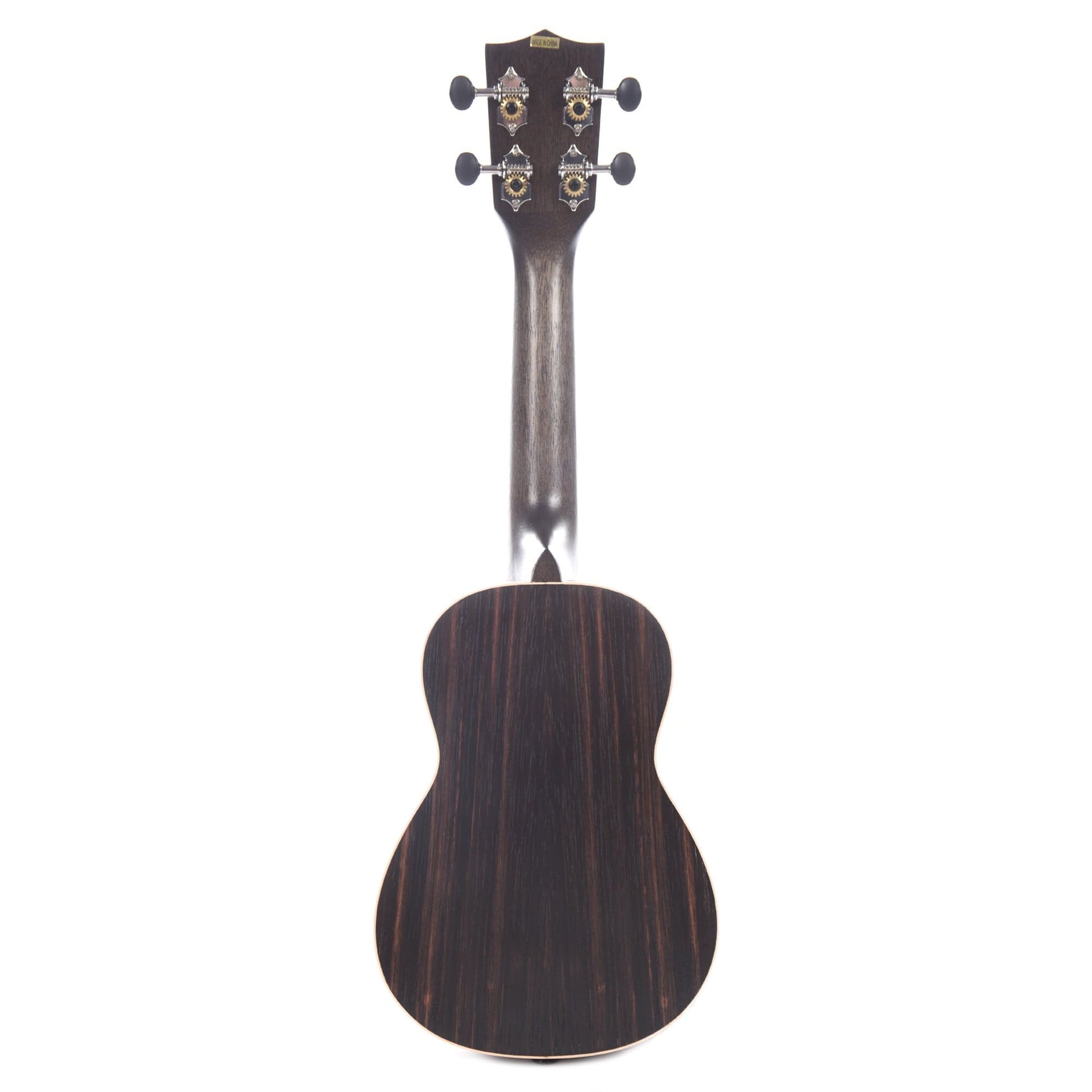 Kala KA-EBY-S Soprano Ukulele Satin Striped Ebony Folk Instruments / Ukuleles