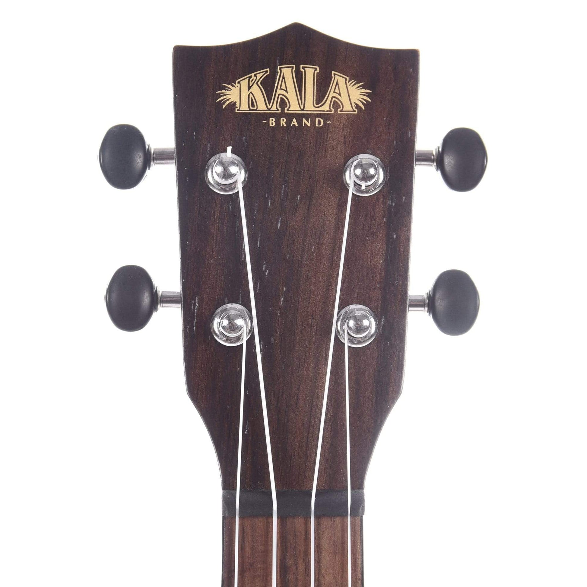 Kala KA-EBY-S Soprano Ukulele Satin Striped Ebony Folk Instruments / Ukuleles