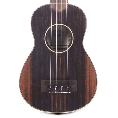 Kala KA-EBY-S Soprano Ukulele Satin Striped Ebony Folk Instruments / Ukuleles