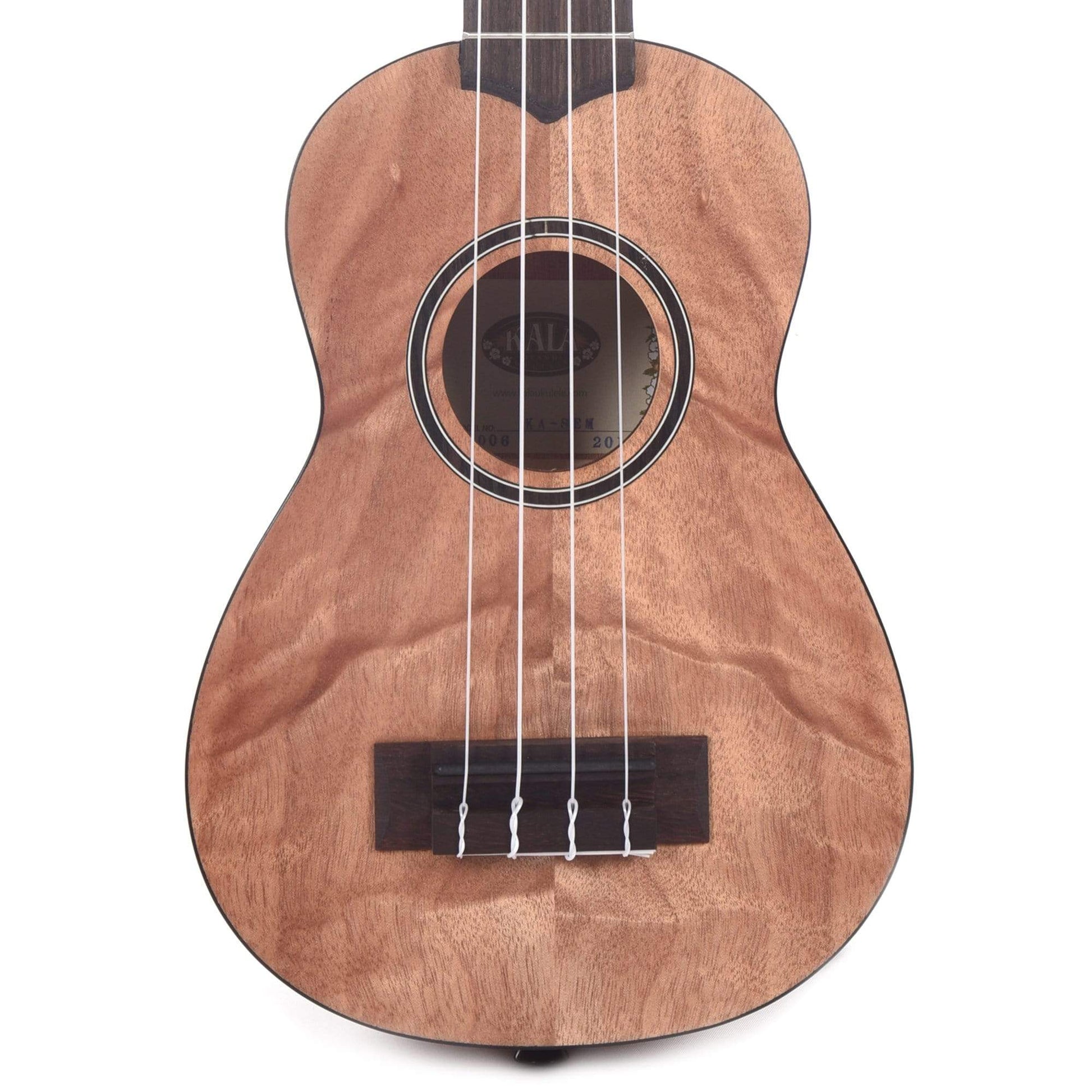 Kala KA-SEM Soprano Ukulele Exotic Mahogany Folk Instruments / Ukuleles
