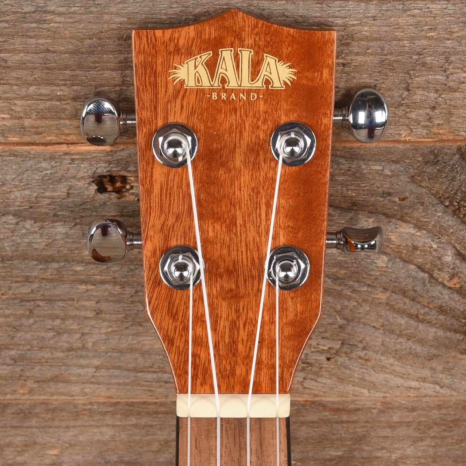 Kala KA-SSLNG Long Neck Ukulele Gloss Solid Spruce/Mahogany Folk Instruments / Ukuleles