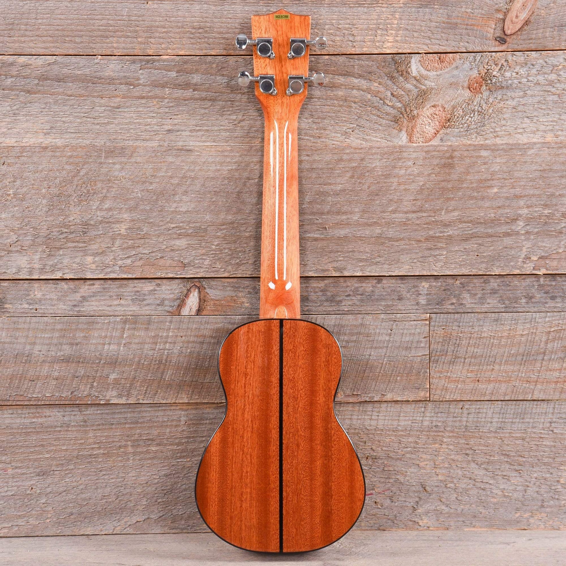Kala KA-SSLNG Long Neck Ukulele Gloss Solid Spruce/Mahogany Folk Instruments / Ukuleles