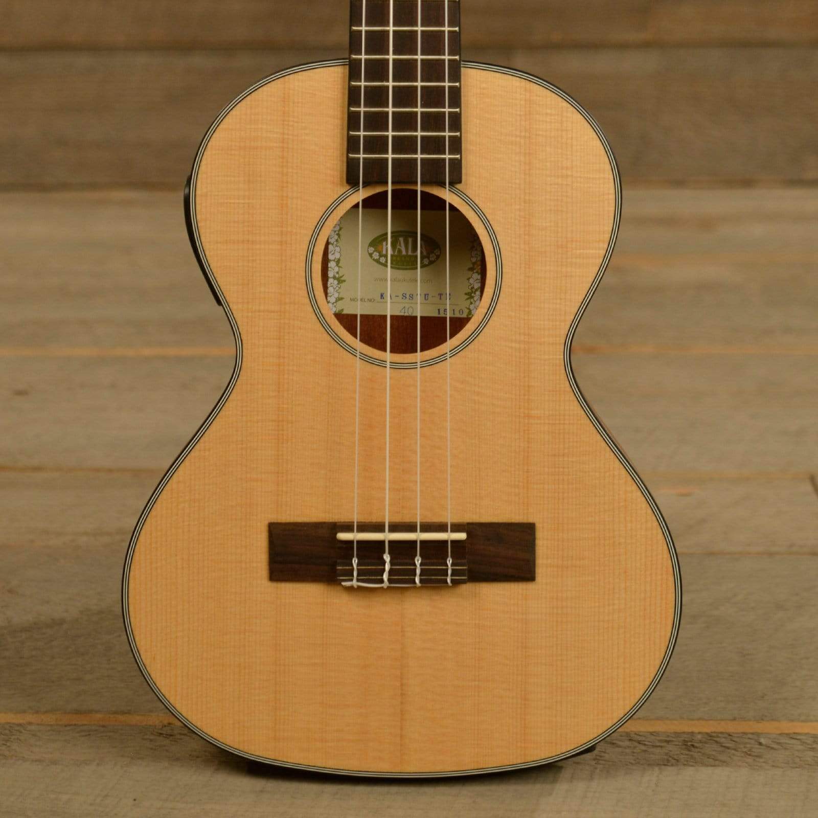 Kala KA-SSTU-TE Thinline Tenor Travel Ukulele w/ EQ Folk Instruments / Ukuleles