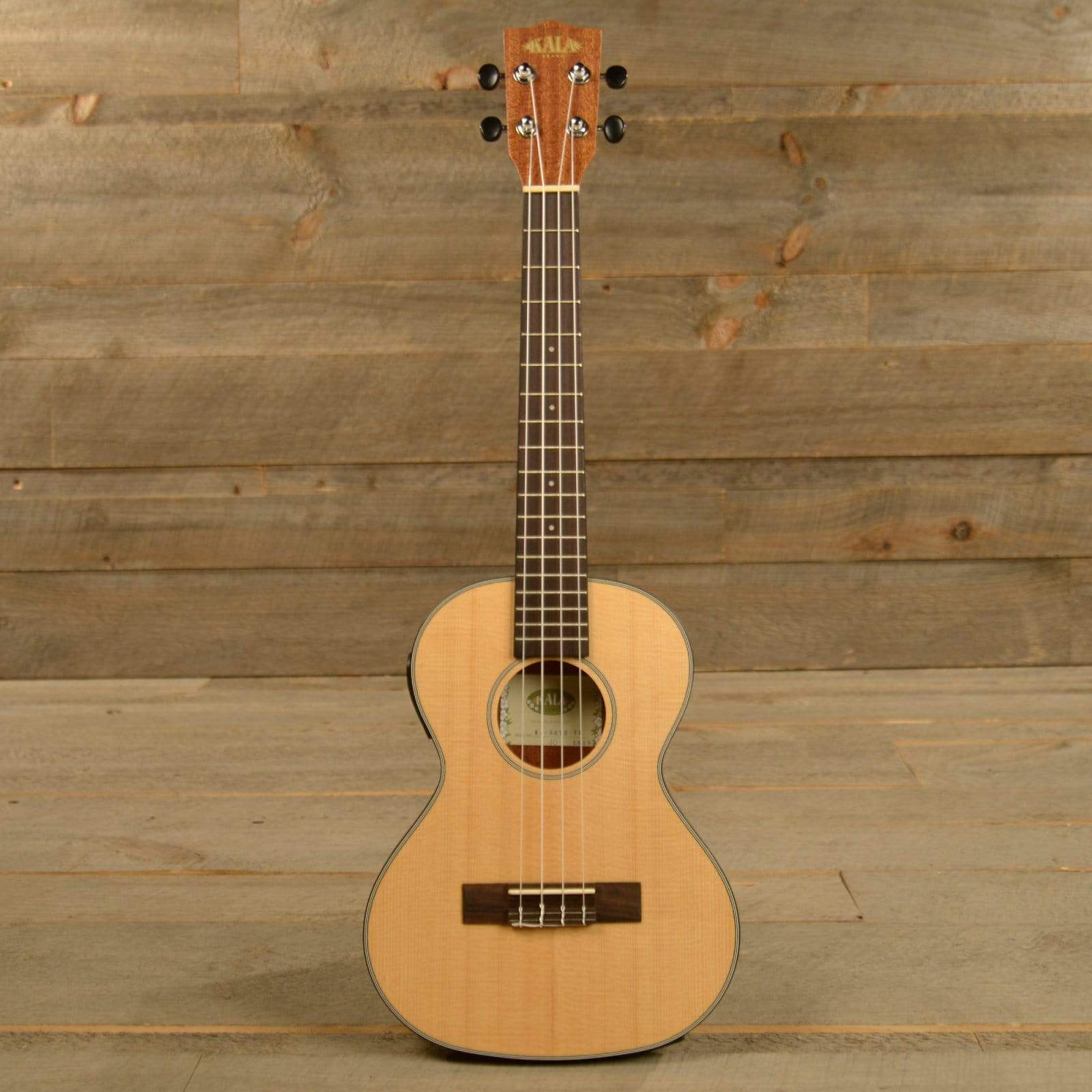 Kala KA-SSTU-TE Thinline Tenor Travel Ukulele w/ EQ Folk Instruments / Ukuleles