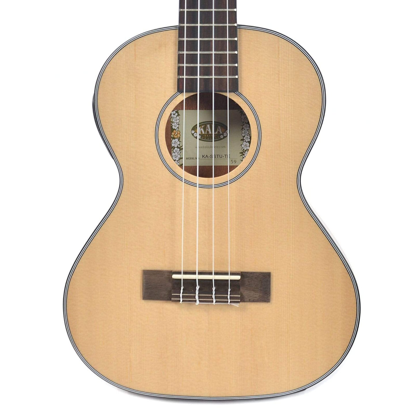 Kala KA-SSTU-TE Thinline Tenor Travel Ukulele w/ EQ Folk Instruments / Ukuleles