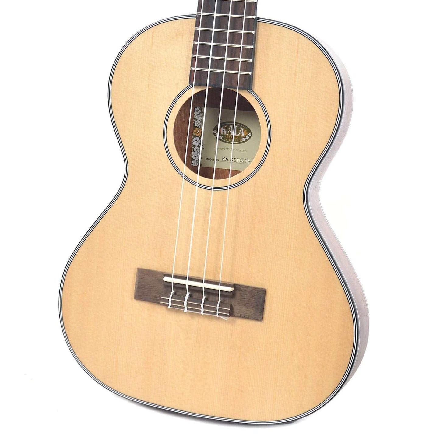 Kala KA-SSTU-TE Thinline Tenor Travel Ukulele w/ EQ Folk Instruments / Ukuleles