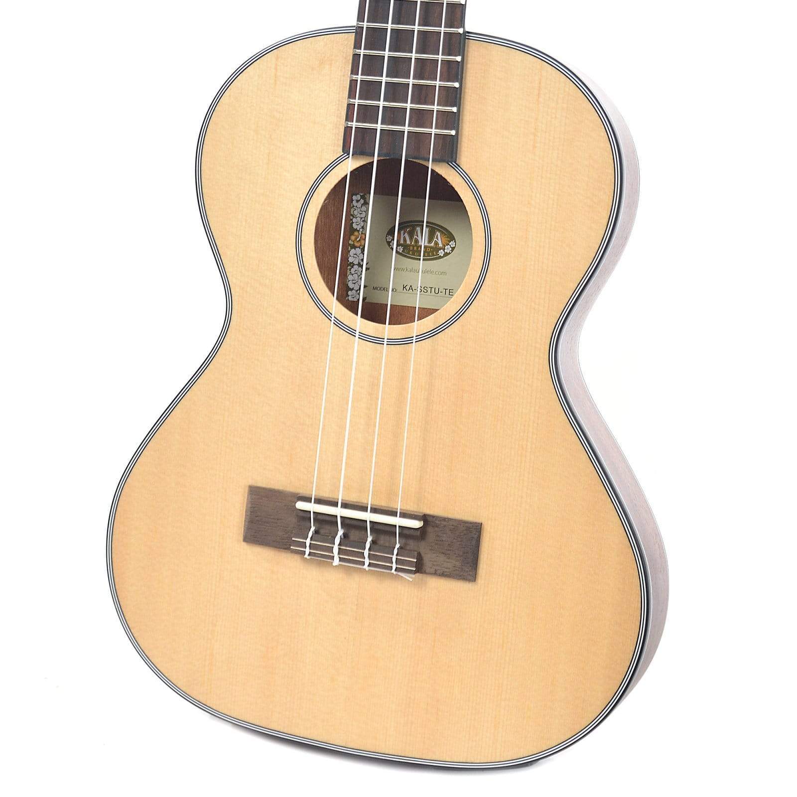 Kala KA-SSTU-TE Thinline Tenor Travel Ukulele w/ EQ Folk Instruments / Ukuleles