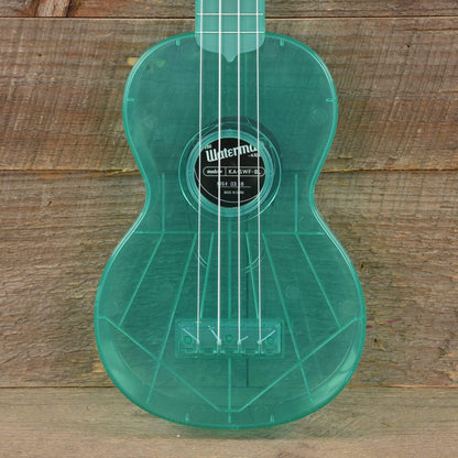 Kala KA-SWF Composite Soprano Ukulele Fluorescent Gloss Blue Folk Instruments / Ukuleles