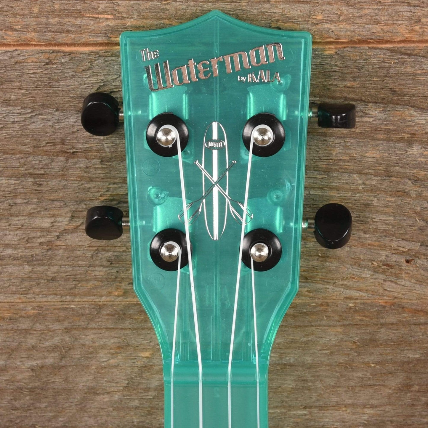 Kala KA-SWF Composite Soprano Ukulele Fluorescent Gloss Blue Folk Instruments / Ukuleles