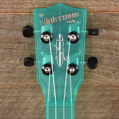 Kala KA-SWF Composite Soprano Ukulele Fluorescent Gloss Blue Folk Instruments / Ukuleles