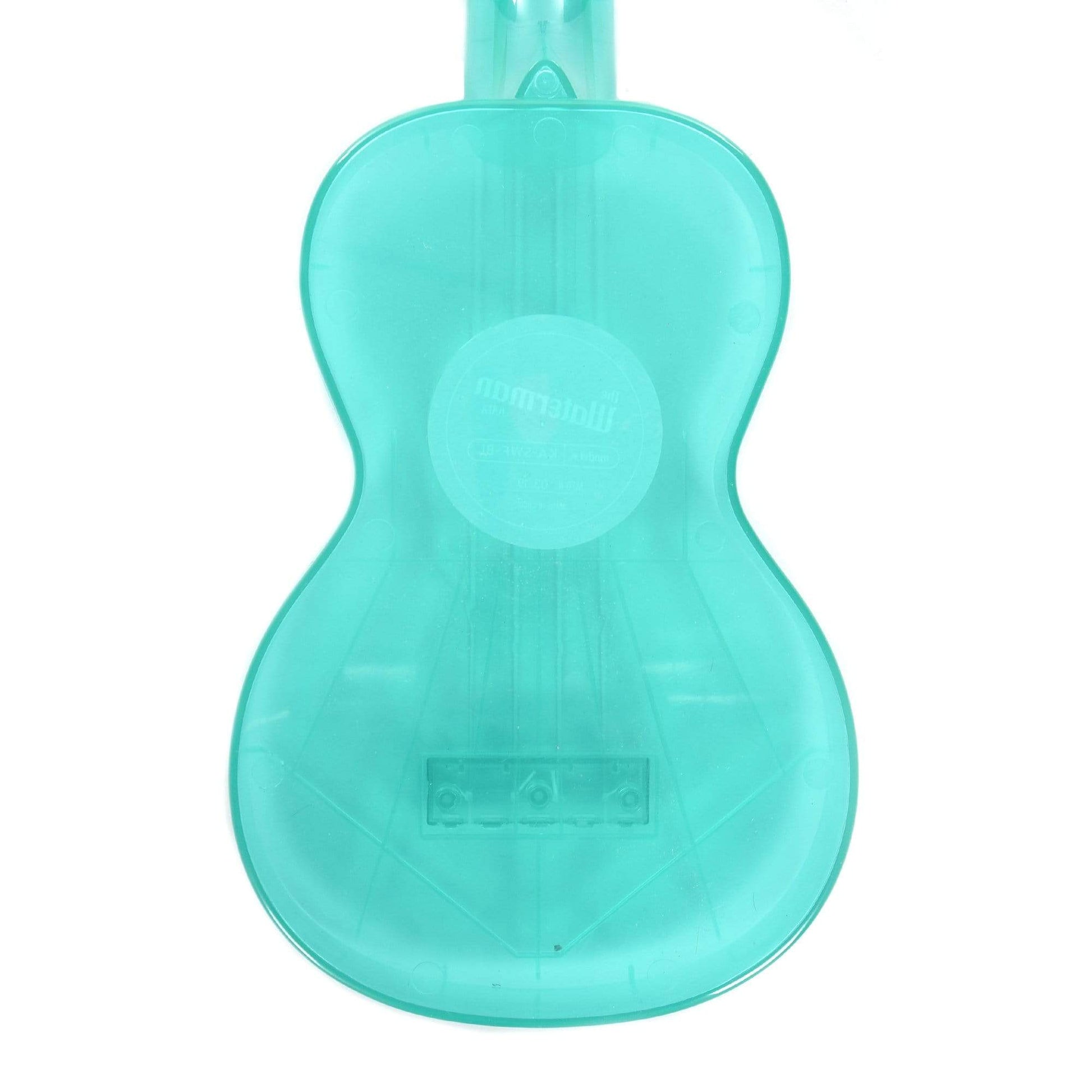 Kala KA-SWF Composite Soprano Ukulele Fluorescent Gloss Blue w/ Tote Bag Folk Instruments / Ukuleles
