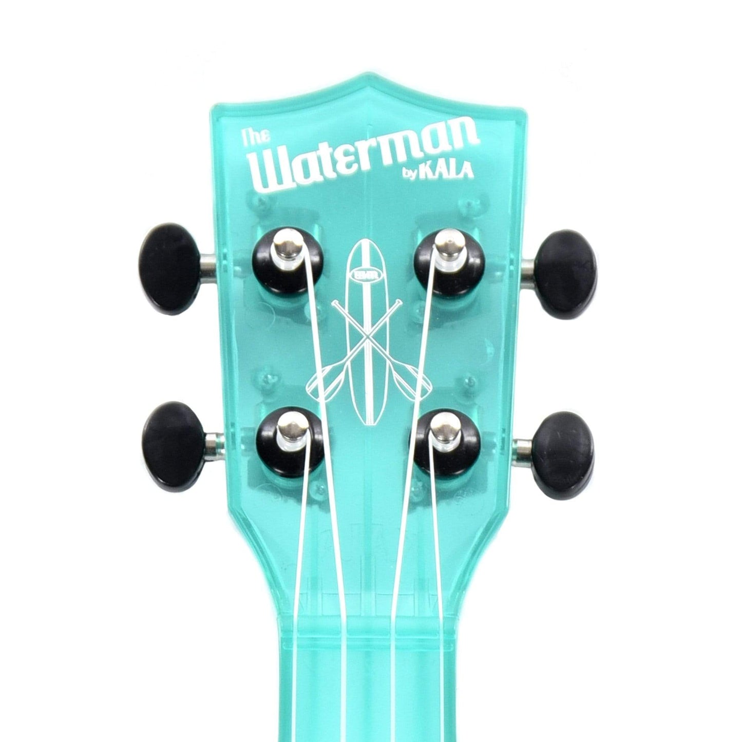 Kala KA-SWF Composite Soprano Ukulele Fluorescent Gloss Blue w/ Tote Bag Folk Instruments / Ukuleles