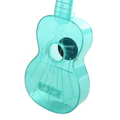 Kala KA-SWF Composite Soprano Ukulele Fluorescent Gloss Blue w/ Tote Bag Folk Instruments / Ukuleles