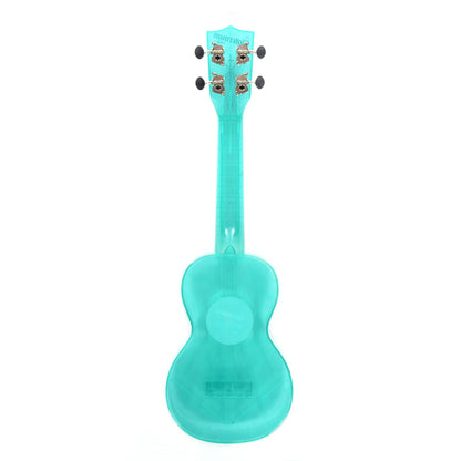 Kala KA-SWF Composite Soprano Ukulele Fluorescent Gloss Blue w/ Tote Bag Folk Instruments / Ukuleles