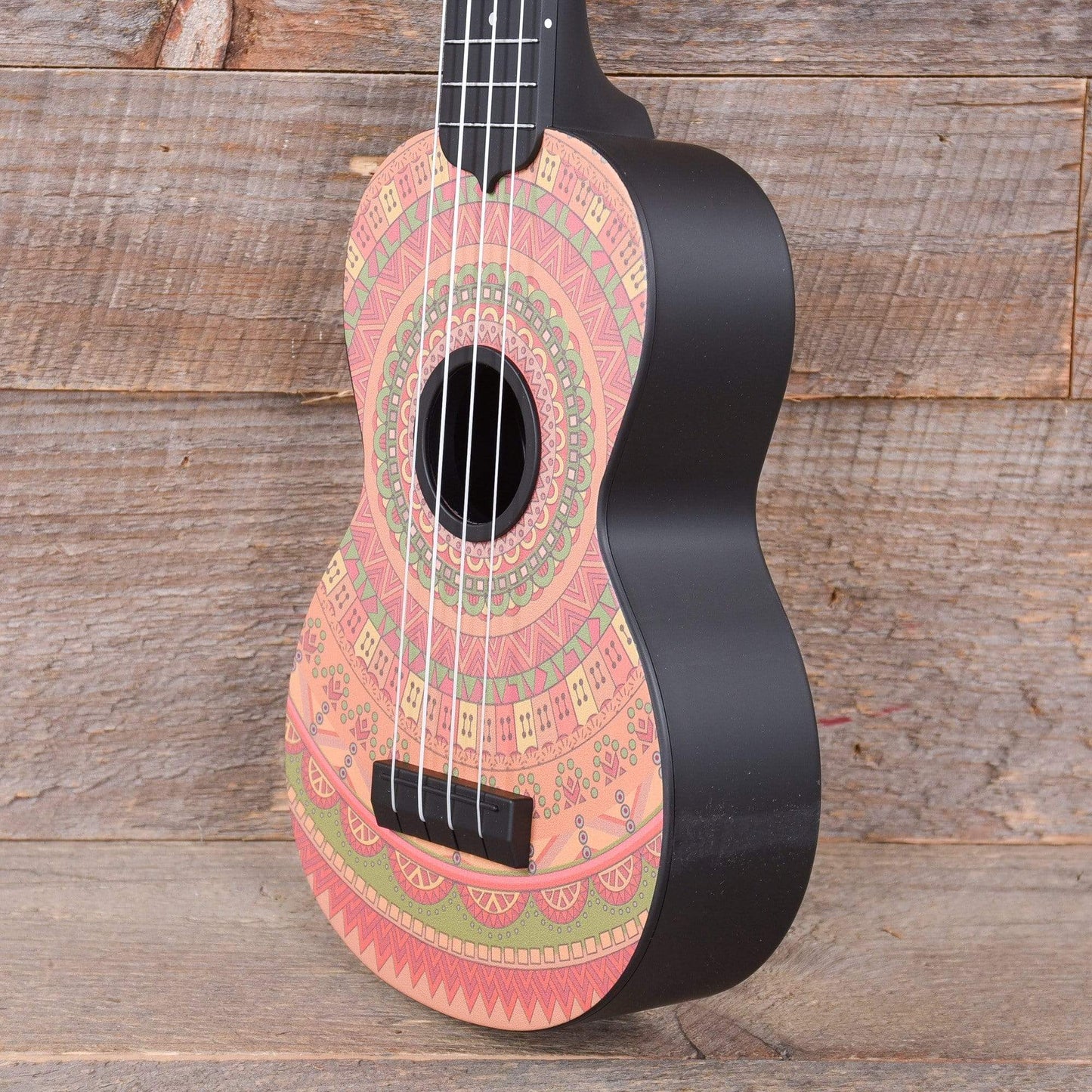 Kala KA-U Composite Soprano Ukulele Ukadelic Mehndi Folk Instruments / Ukuleles