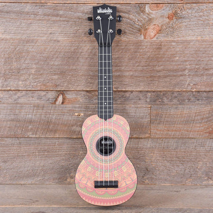 Kala KA-U Composite Soprano Ukulele Ukadelic Mehndi Folk Instruments / Ukuleles