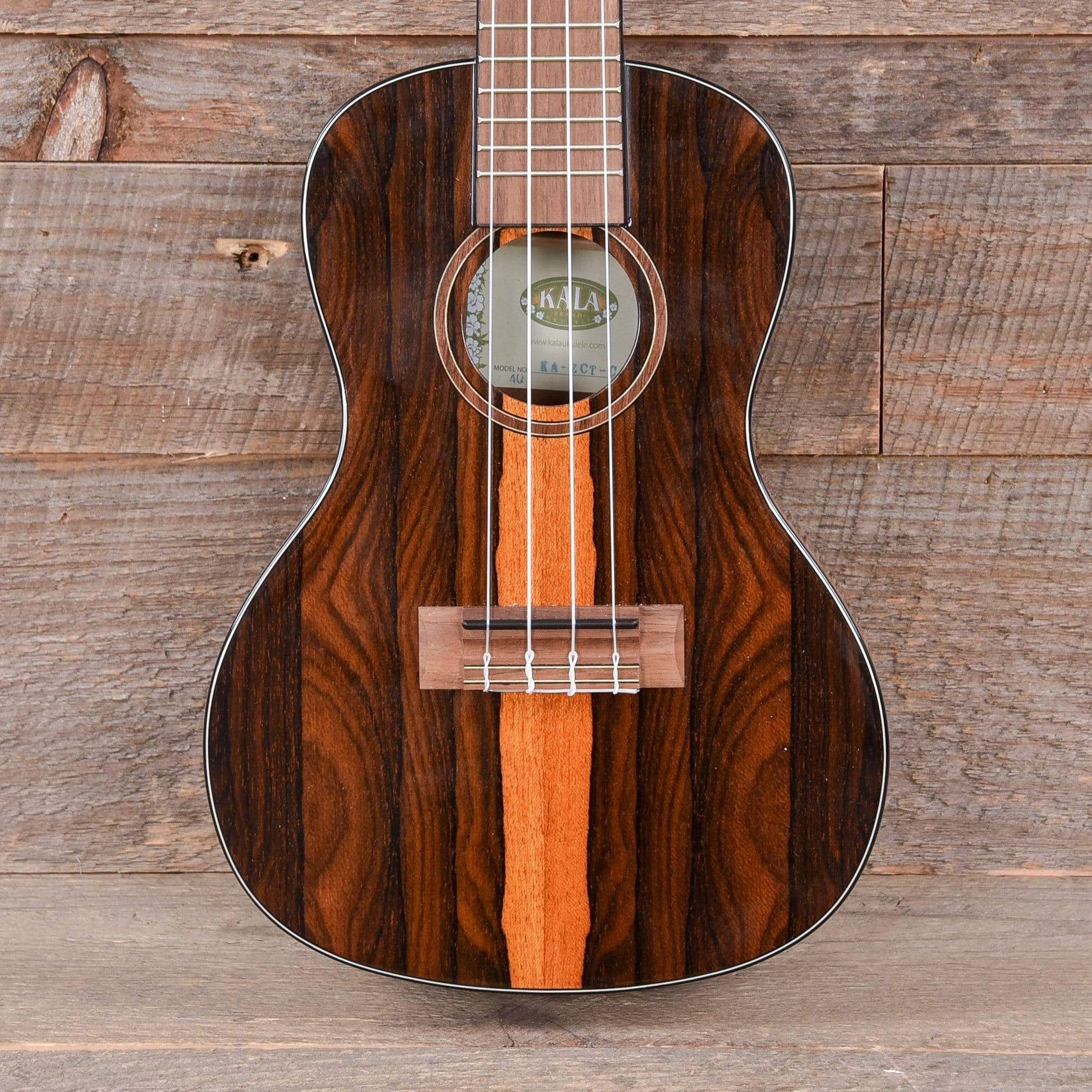 Kala KA-ZCT-C Concert Ukulele Gloss Ziricote Folk Instruments / Ukuleles