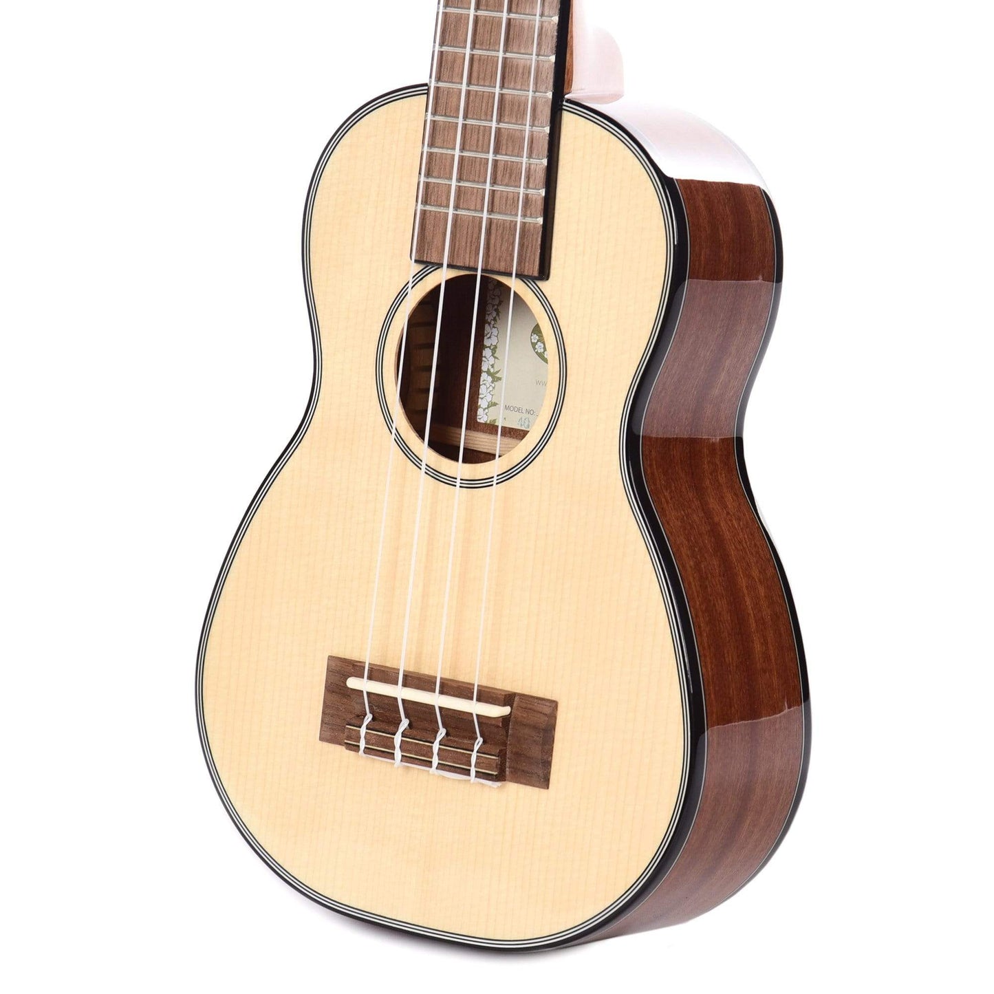 Kala Long Neck Ukulele Gloss Solid Spruce/Mahogany Folk Instruments / Ukuleles