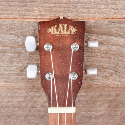 Kala Soprano Ukulele Satin Mahogany Hawaiian Island Laser w/Tattoo Folk Instruments / Ukuleles