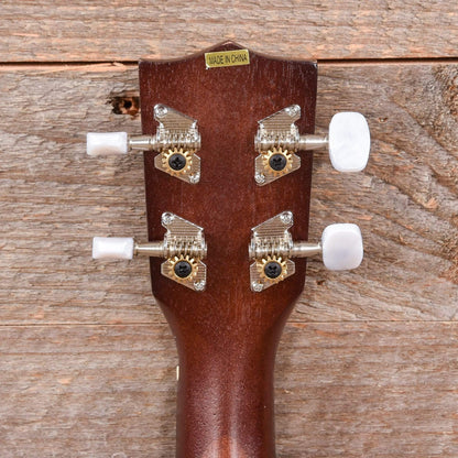 Kala Soprano Ukulele Satin Mahogany Hawaiian Island Laser w/Tattoo Folk Instruments / Ukuleles