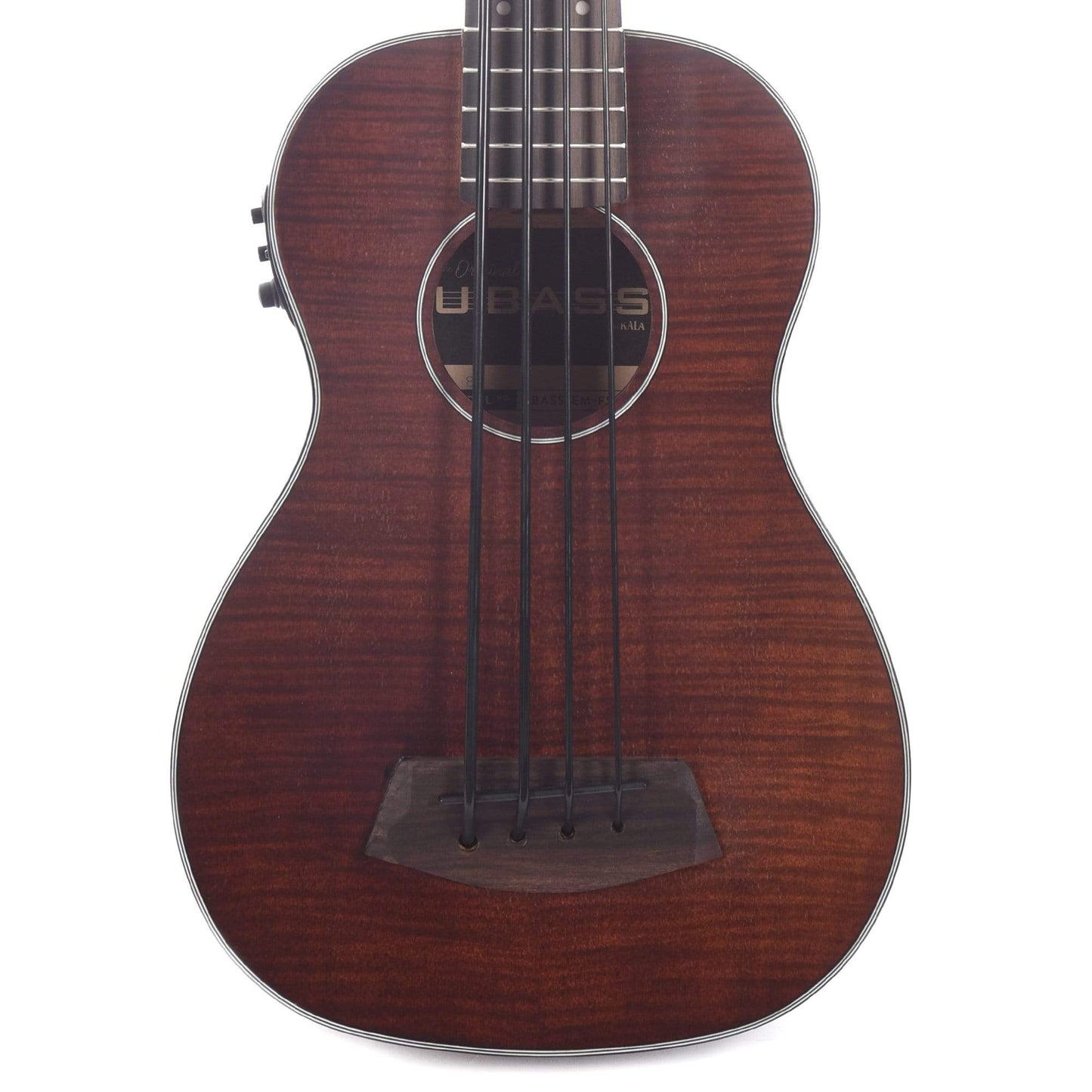 Kala U-Bass Exotic Mahogany Fretted Folk Instruments / Ukuleles