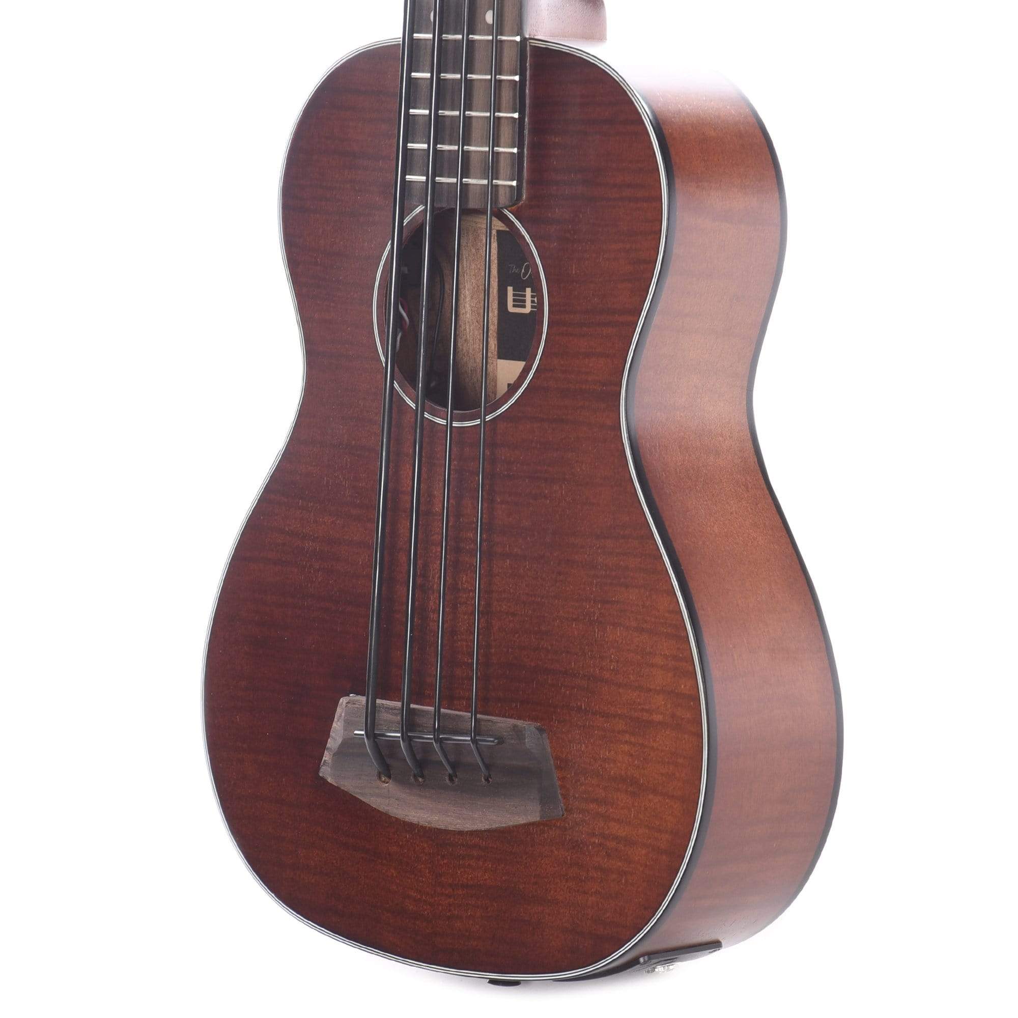 Kala UBass Exotic Mahogany Fretted Chicago Music Exchange