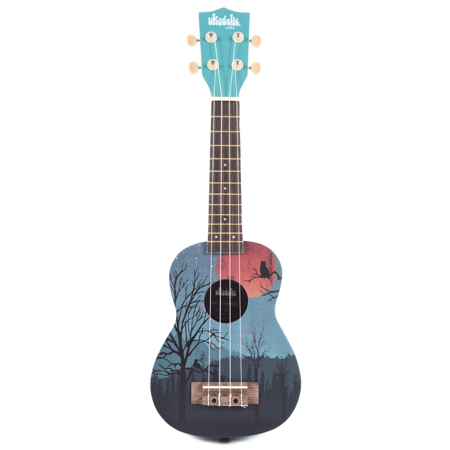 Kala Ukadelic Moonrise Soprano Ukulele Folk Instruments / Ukuleles