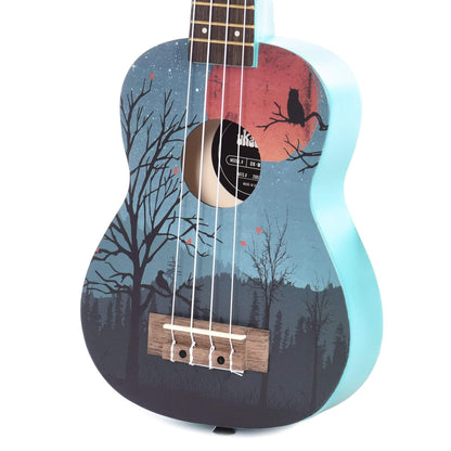 Kala Ukadelic Moonrise Soprano Ukulele Folk Instruments / Ukuleles