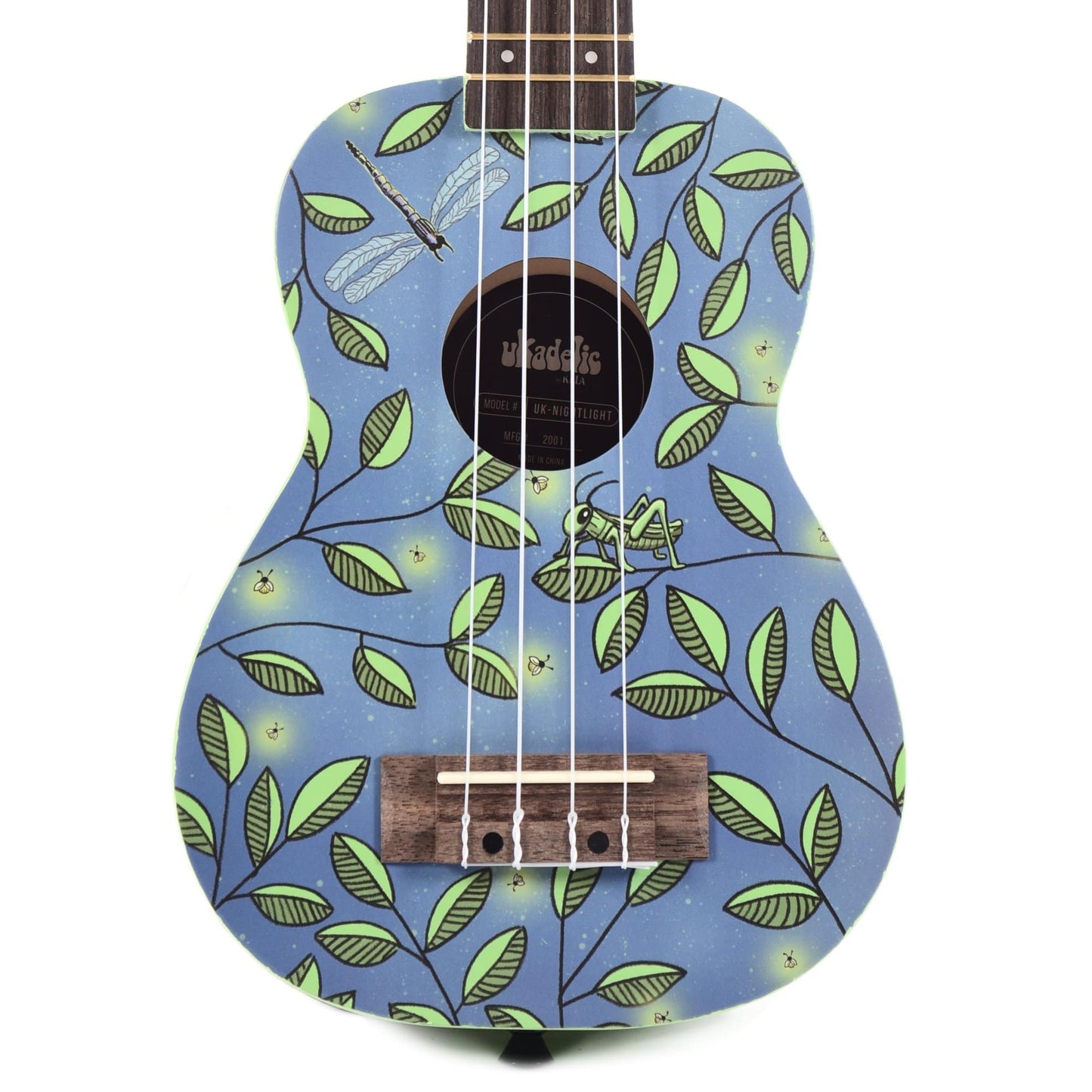 Kala Ukadelic Night Light Soprano Ukulele Folk Instruments / Ukuleles