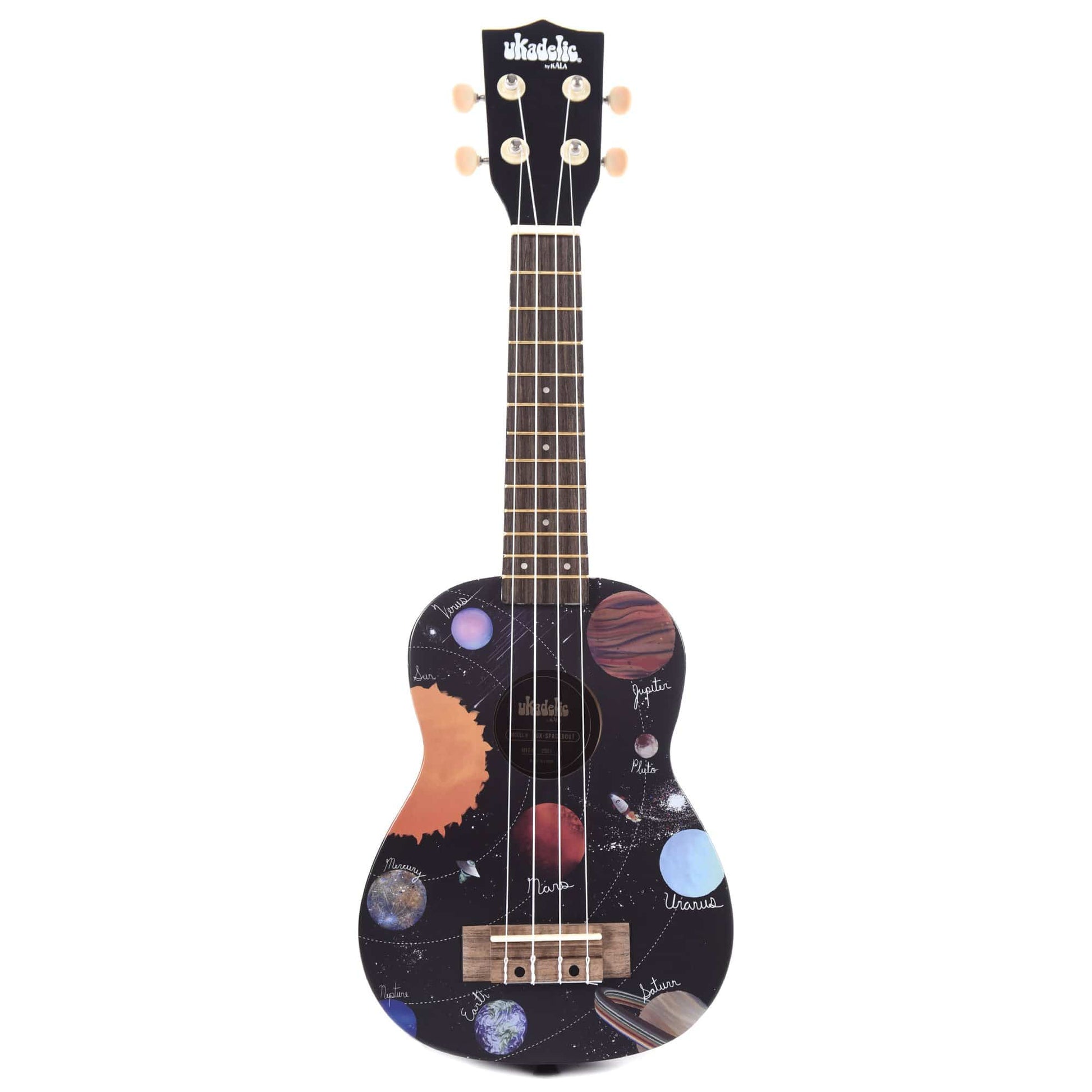 Kala Ukadelic Spaced Out Soprano Ukulele Folk Instruments / Ukuleles