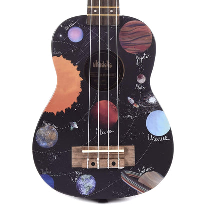 Kala Ukadelic Spaced Out Soprano Ukulele Folk Instruments / Ukuleles
