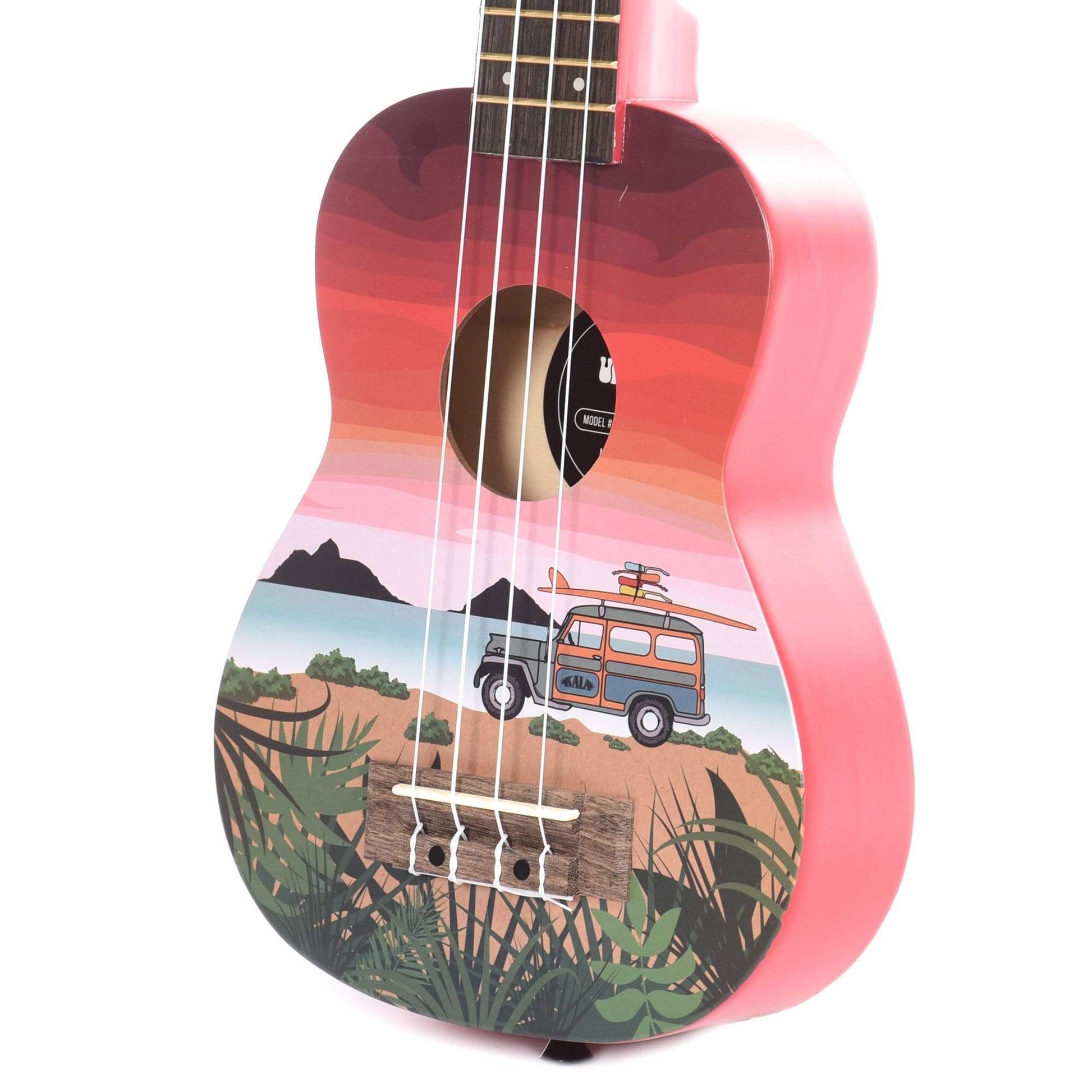 Kala Ukadelic Surfari Soprano Ukulele Folk Instruments / Ukuleles