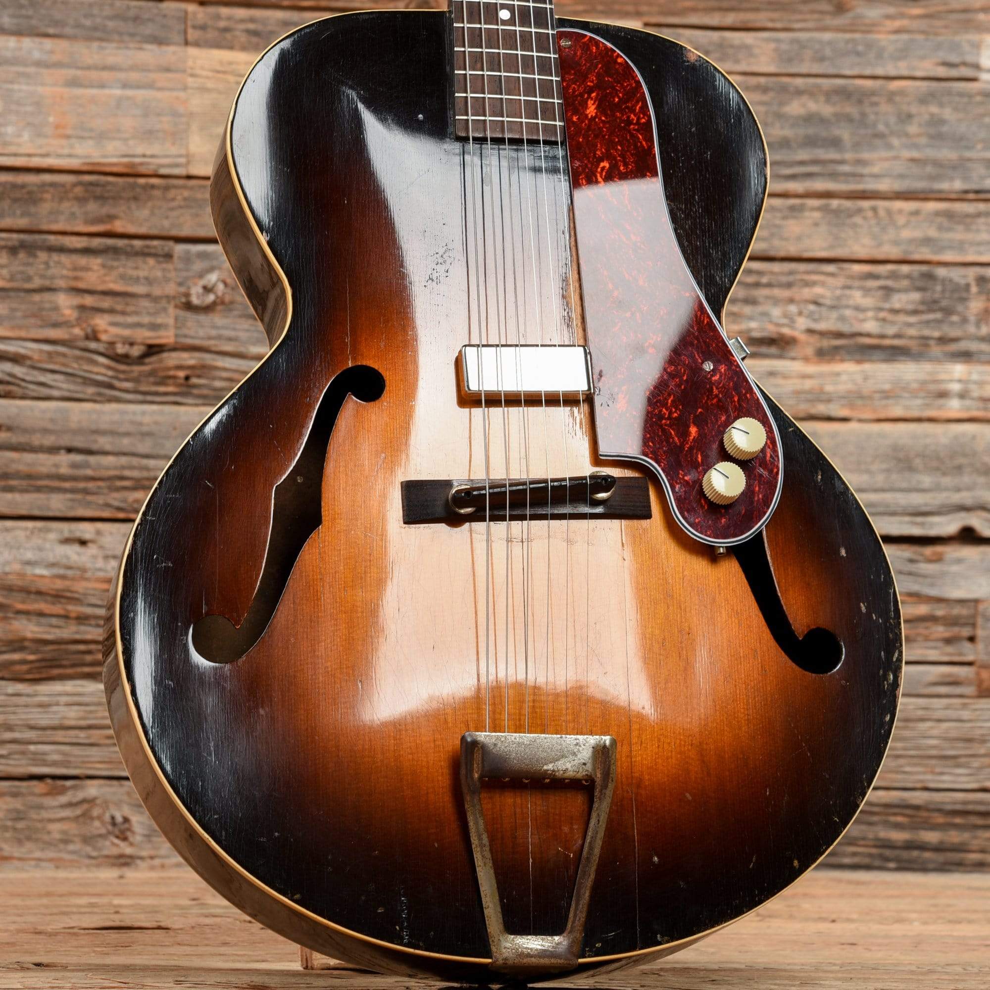 Kalamazoo Archtop Sunburst 1940s Electric Guitars / Hollow Body