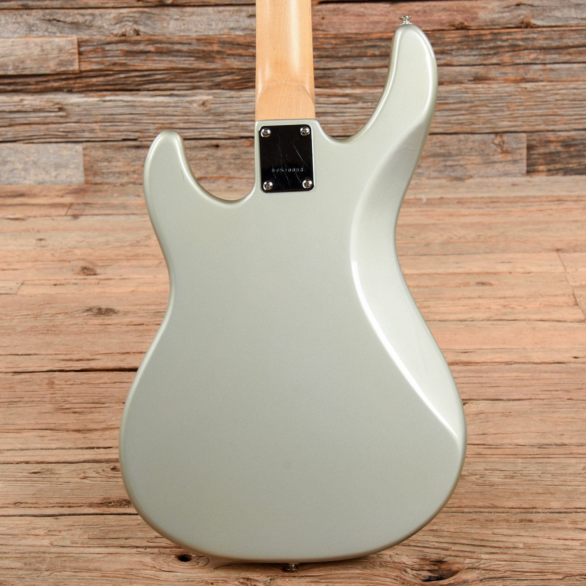 Karera P-Style Bass Silver Bass Guitars / 5-String or More