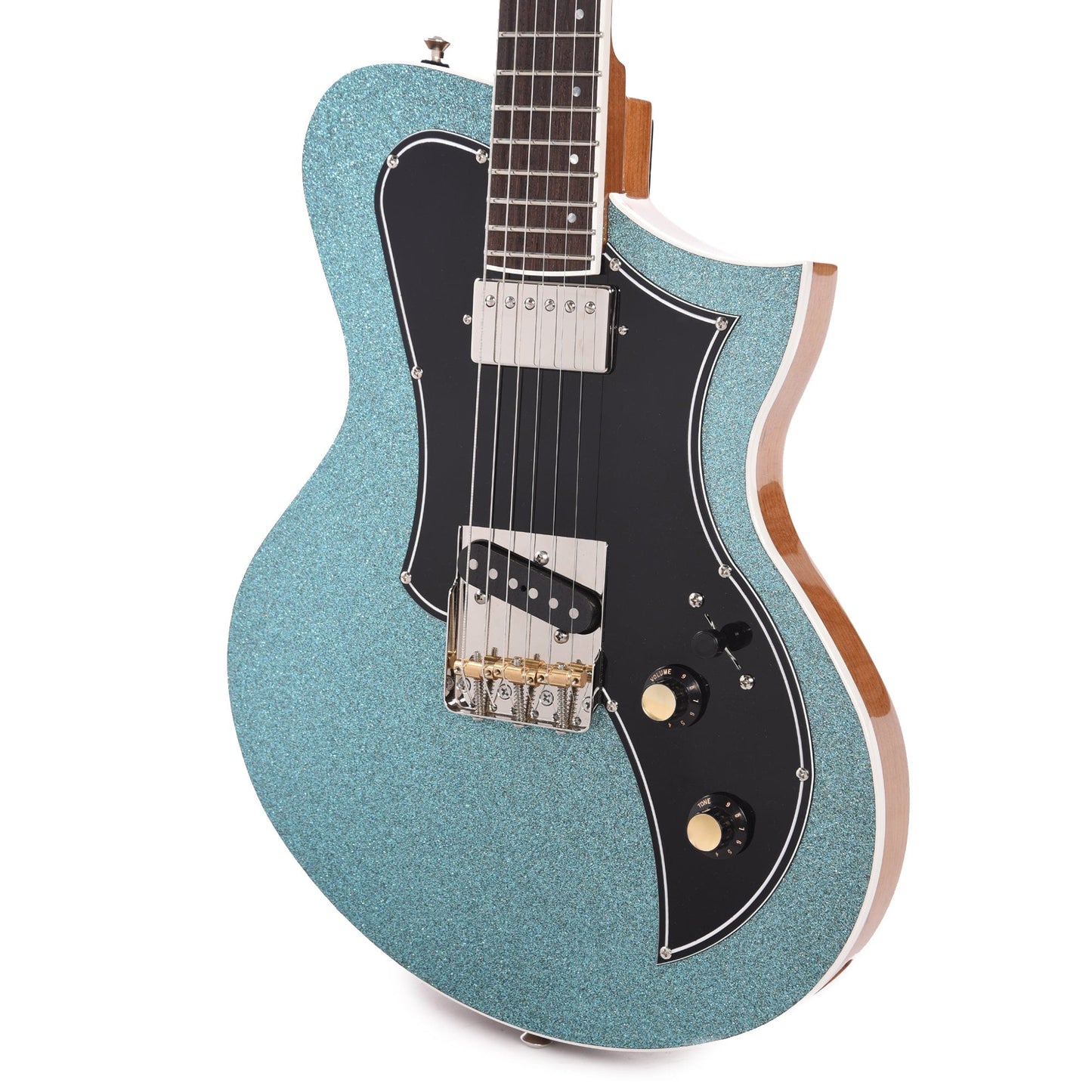 Kauer Korona Blue Holo w/Lollar Pickups Electric Guitars / Semi-Hollow,Electric Guitars / Solid Body