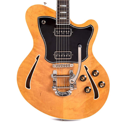 Kauer Super Chief Birdseye Maple w/TV Jones T-Armond Pickups & Bigsby Electric Guitars / Semi-Hollow
