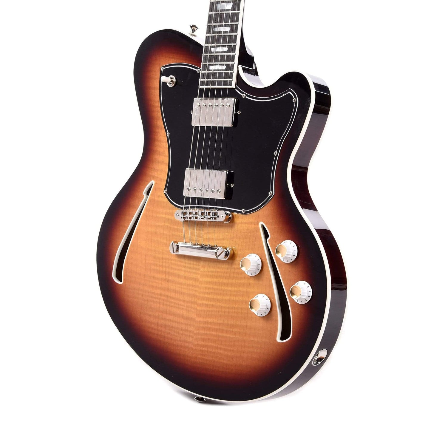 Kauer Super Chief Tobacco Burst w/Wolfetone Kauer'buckers Electric Guitars / Semi-Hollow