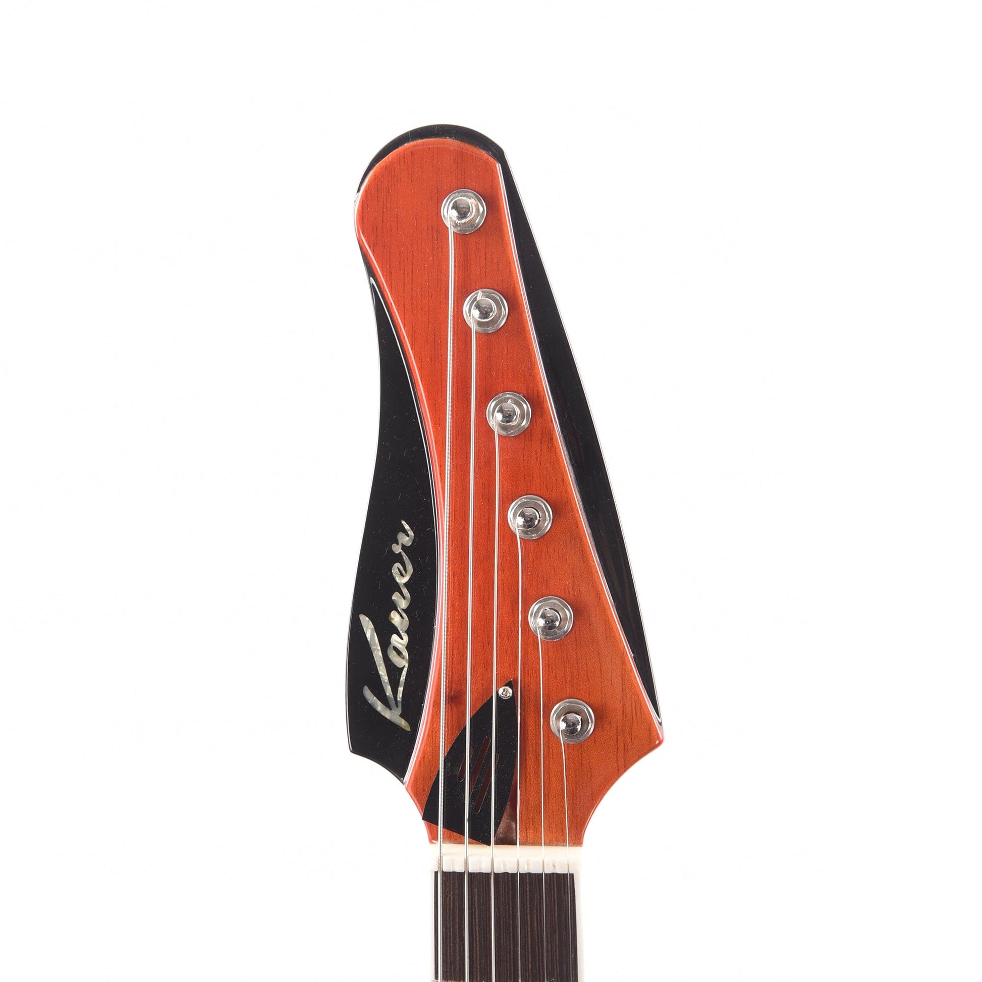 Kauer Banshee Deluxe Flame Maple Green Lemon Burst w/Wolfetone KauerBuckers Electric Guitars / Solid Body