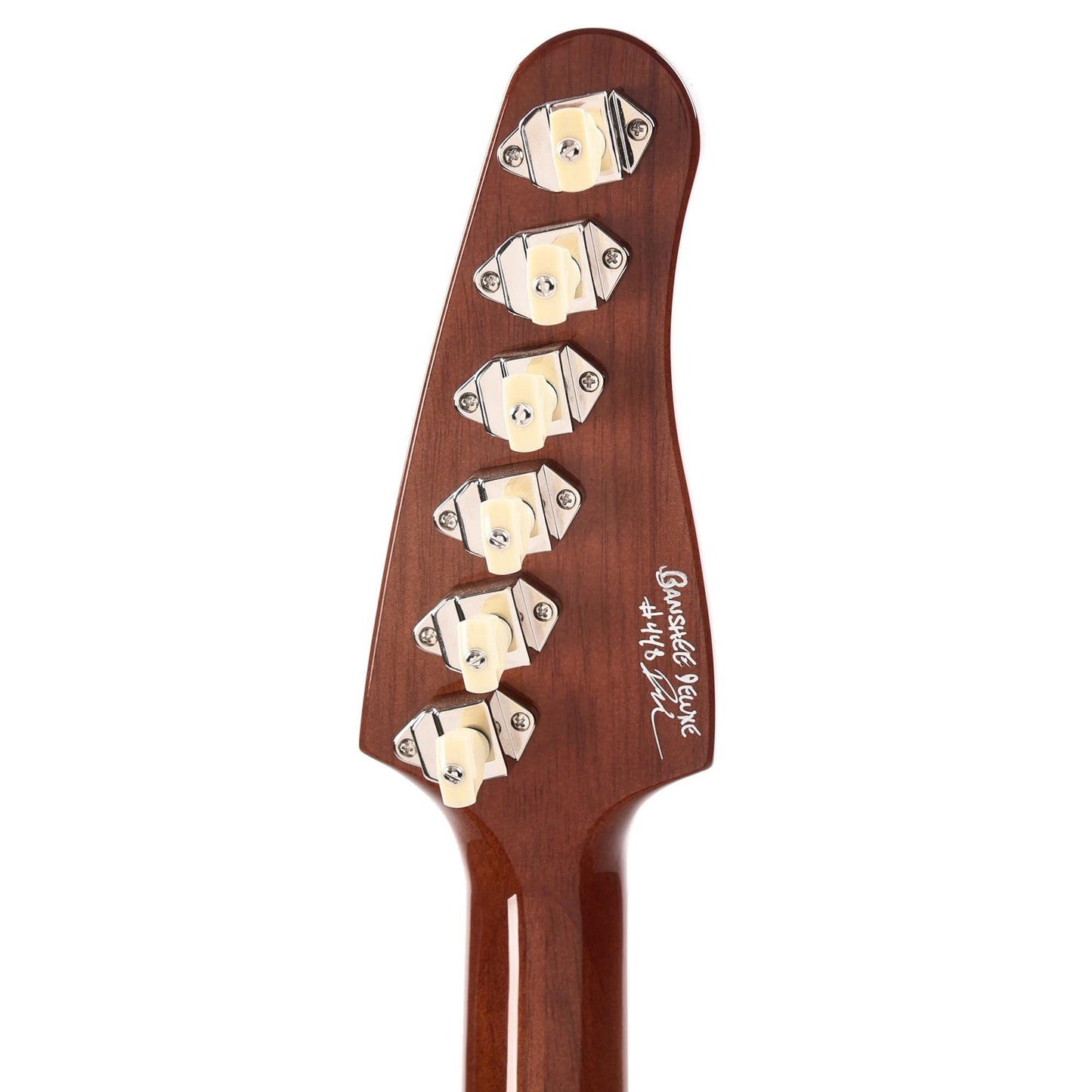 Kauer Banshee Deluxe Redwood Burl Natural w/Wolfetone KauerBuckers Electric Guitars / Solid Body